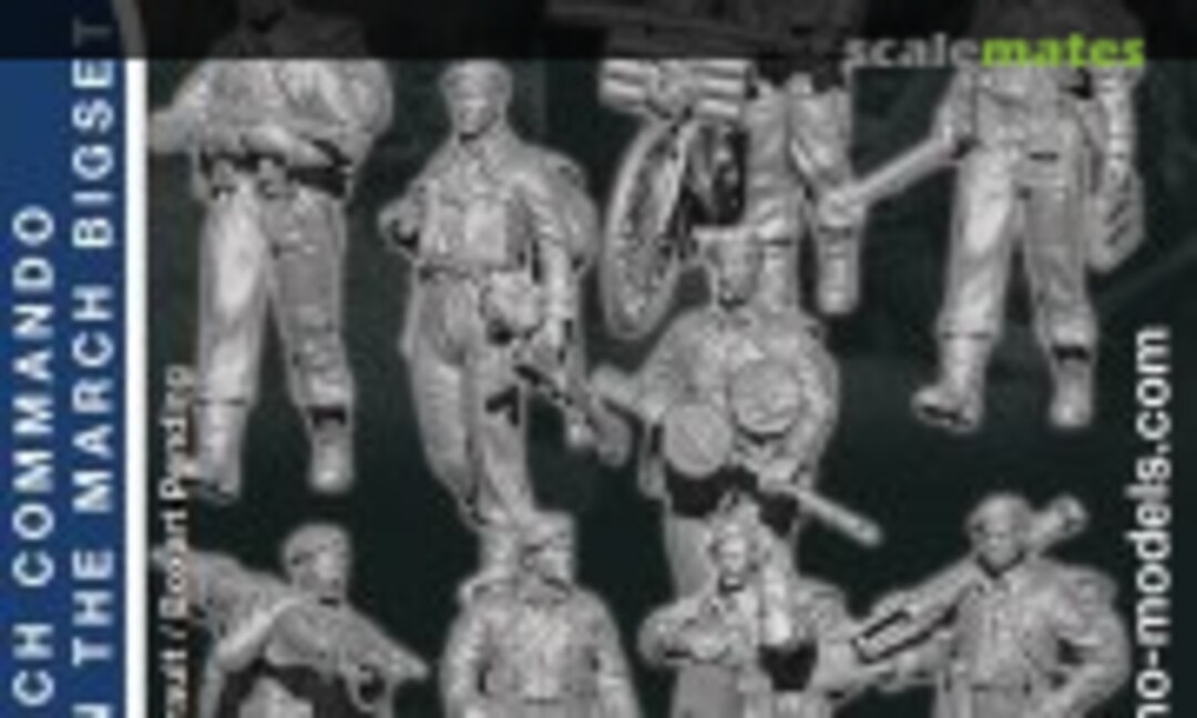 1:35 French Commando Kieffer Marching Big Set (Dynamo Models BIGSET1) BIGSET1