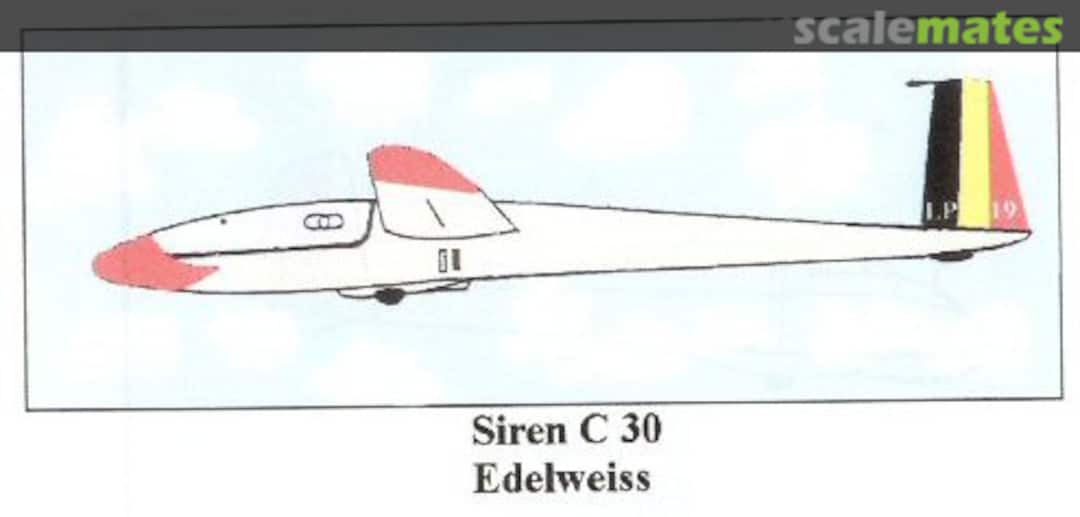 Boxart Siren C 30 Edelweiss 72025 VAMI Models Boxart Siren C 30 Edelweiss 72025 VAMI Models