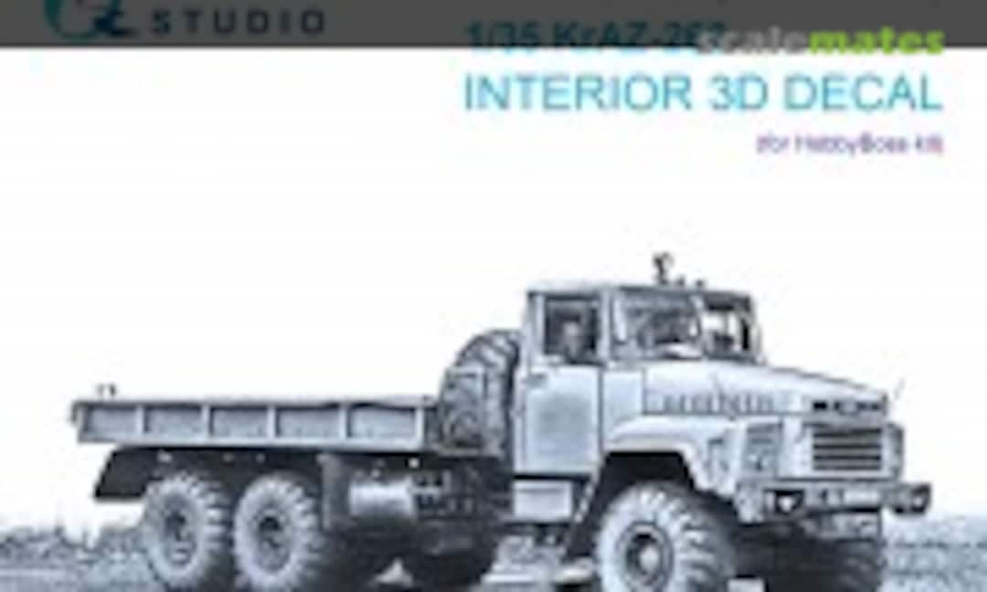 1:35 KrAZ-260 interior 3D decals (Quinta Studio QDS-35159) QDS-35159