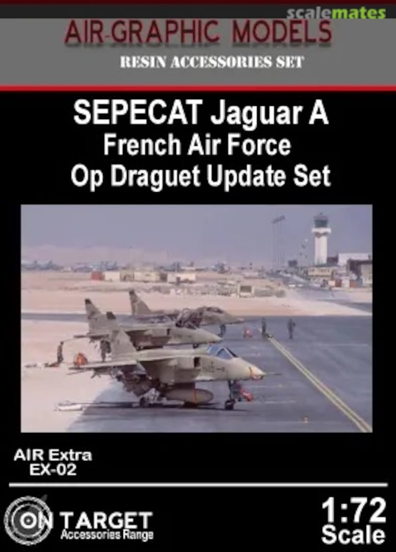 Boxart SEPECAT Jaguar A EX-04 Air-Graphics Models