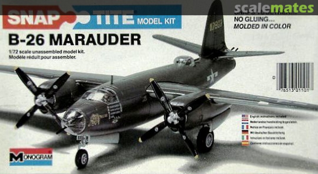 Boxart Martin B-26 Marauder 1101 Monogram Boxart Martin B-26 Marauder 1101 Monogram