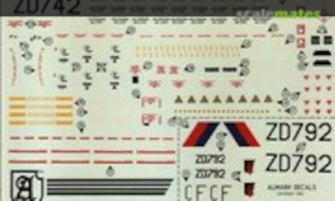 1:48 17(F) Sqn RAFG (Almark Decals A 48-17) A 48-17