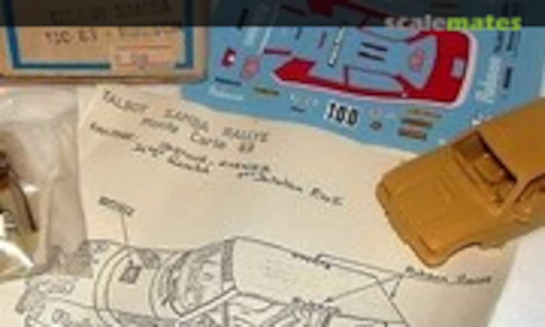 Talbot Samba Rallye &quot;Rubson&quot; (Provence Moulage K58)