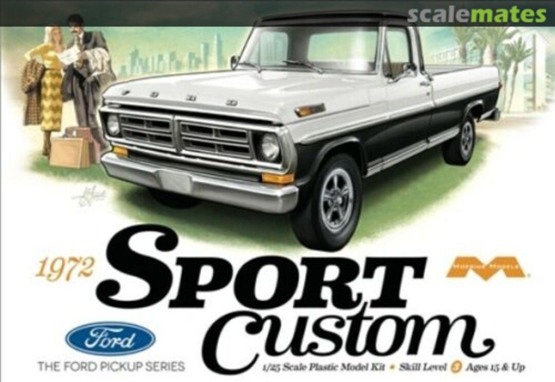 Boxart 1972 Ford SPORT Custom 1220 Moebius Models Boxart 1972 Ford SPORT Custom 1220 Moebius Models