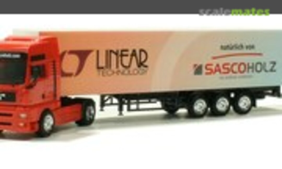 MAN TGA XXL Koffer-Sattelzug "Schülein/SASCO Holz" (Herpa 281249)