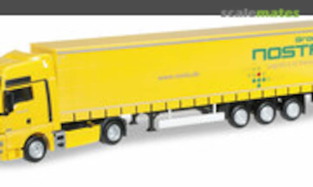 MAN TGX XXL Gardinenplanen-Sattelzug &quot;NOSTA&quot; (Herpa 914307)