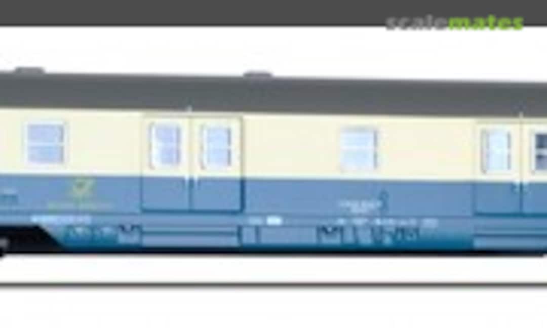 Bahnpostwagen Post mr-a der Deutschen Bundespost (Tillig 74858)