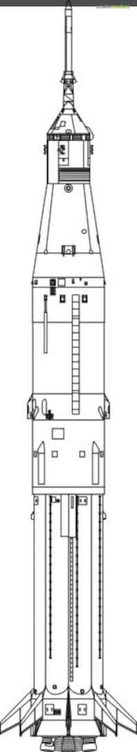 Boxart Saturn IB Apollo detail set NW133 New Ware Boxart Saturn IB Apollo detail set NW133 New Ware