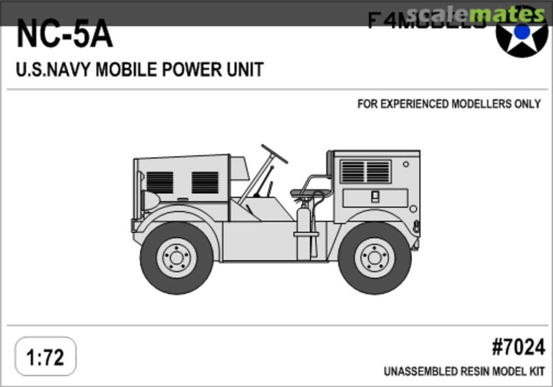 Boxart NC-5A Mobile Power Unit 7024 F4Models Boxart NC-5A Mobile Power Unit 7024 F4Models