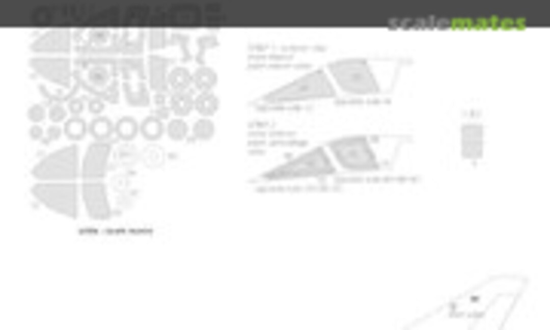 1:72 Su-24M Fencer D / Su-24MR Fencer E EXPERT kabuki masks (New Ware NWAM0457) NWAM0457