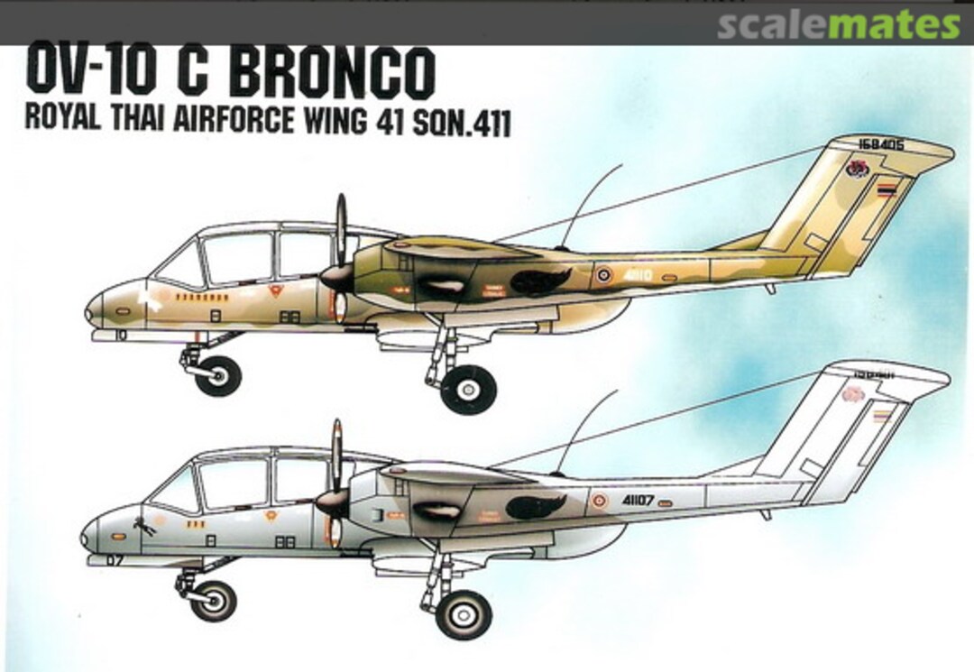 Boxart OV-10 C Bronco 32034 Siam Scale Boxart OV-10 C Bronco 32034 Siam Scale