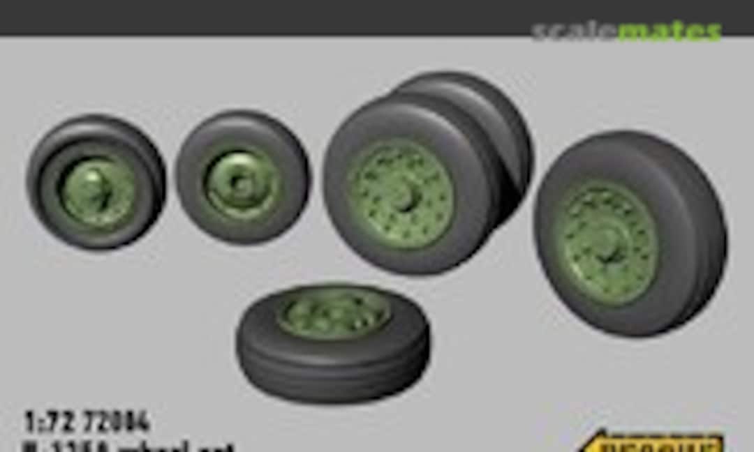 1:72 U-125A wheel set (Rescue Models 72004) 72004