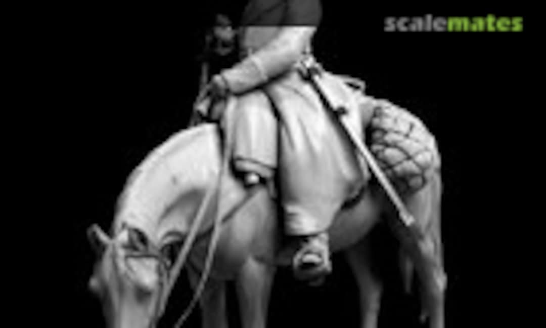 54mm Russian cuirassier in winter uniform, 1812-14 (Chronos Miniatures CHM-54236) CHM-54236