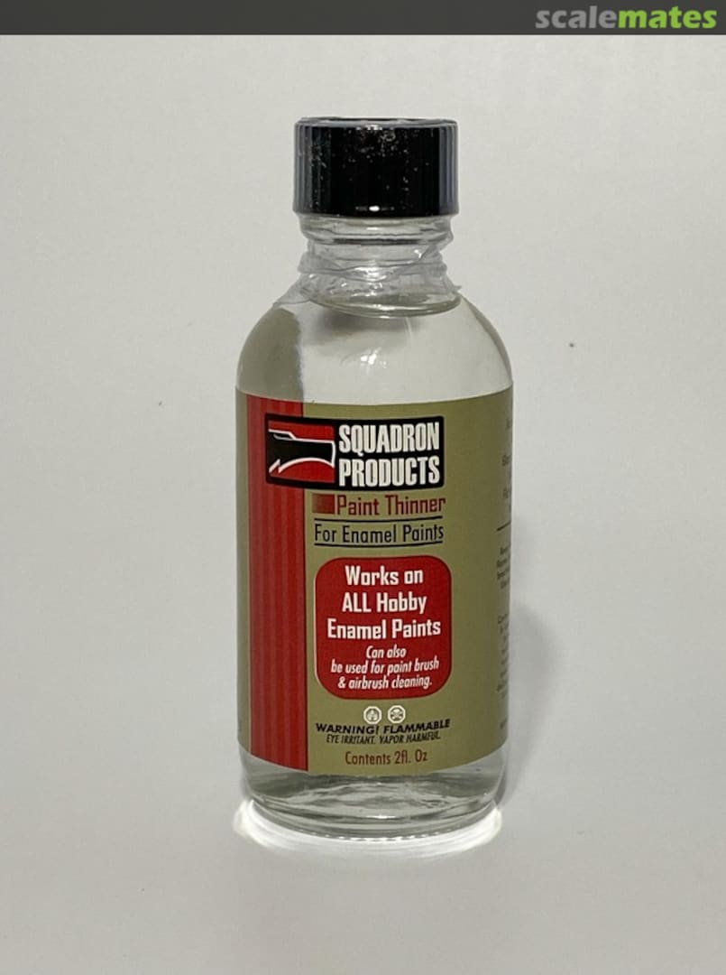 Boxart Products Enamel Paint Thinner 2 oz. 9071 Squadron Boxart Products Enamel Paint Thinner 2 oz. 9071 Squadron