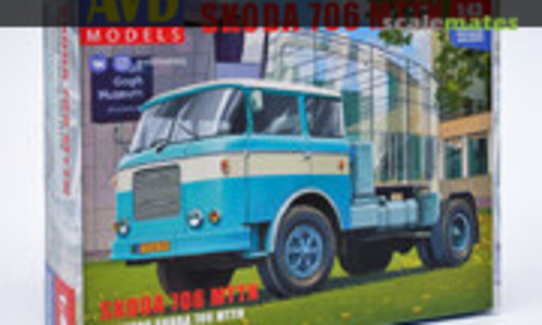 1:43 Skoda 706 MTTN Tractor (AVD Models 1635AVD) 1635AVD