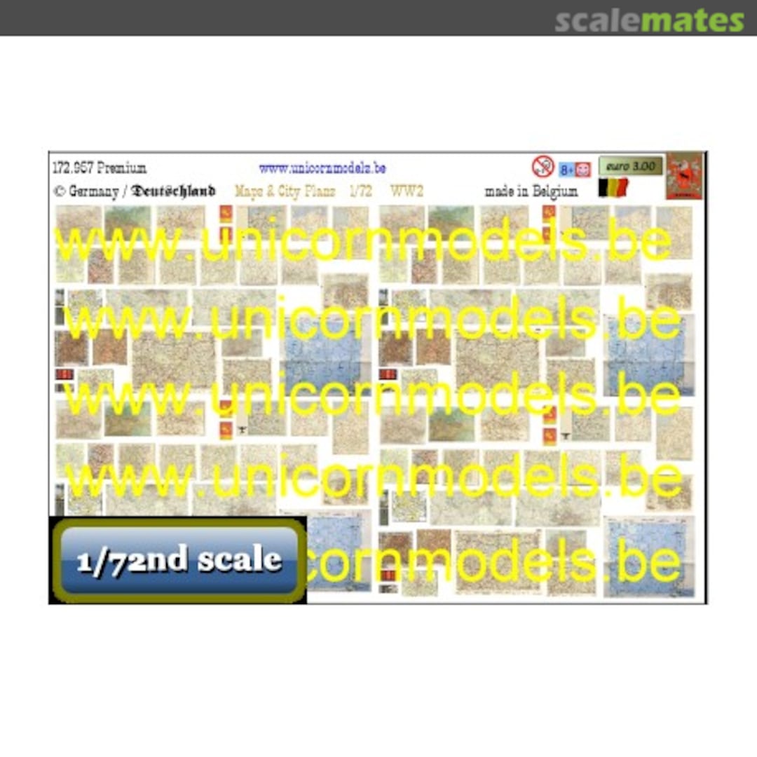 Boxart German maps & city plans 172.907 Unicorn Models Boxart German maps & city plans 172.907 Unicorn Models