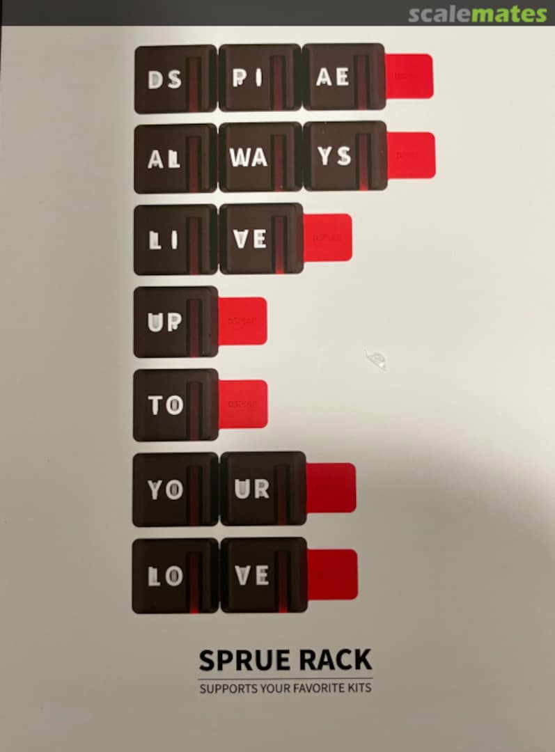 Boxart Sprue Rack PT-SR DSPIAE Boxart Sprue Rack PT-SR DSPIAE