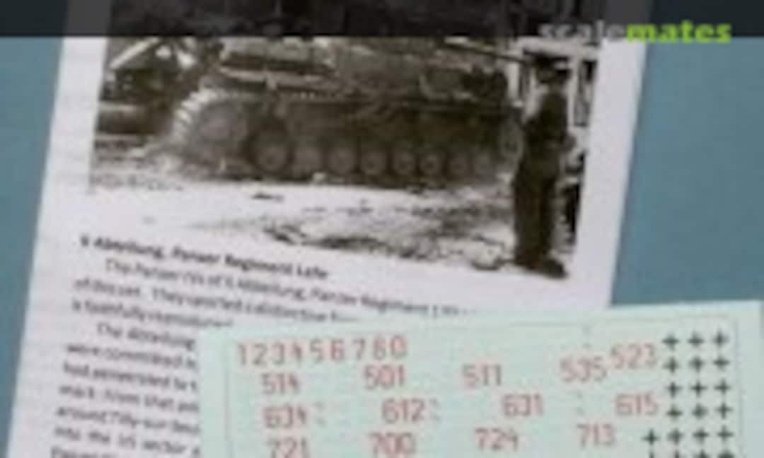 1:76 II Abteilung, Panzer Regt Lehr (Dan Taylor Modelworks DTM-T-76027) DTM-T-76027