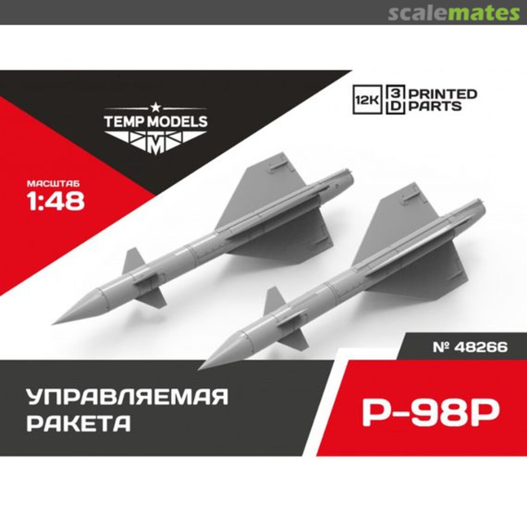 Boxart R-98R guided missile 48266 Tempmodels