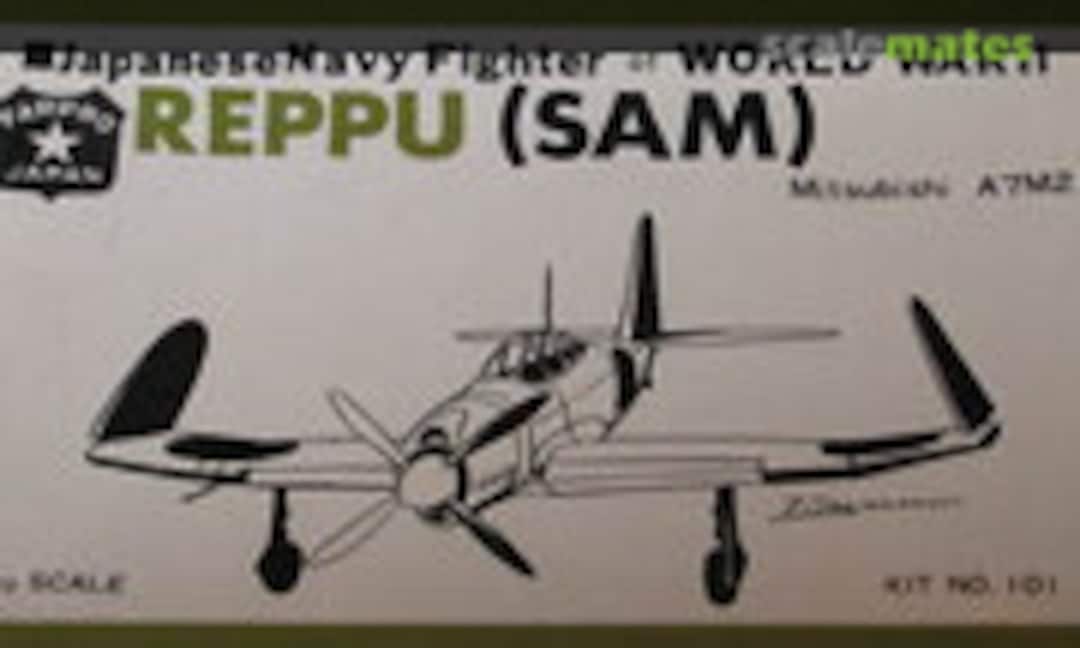 1:72 Mitsubishi A7M2 Reppu (Sam) (Farpro Japan 101)