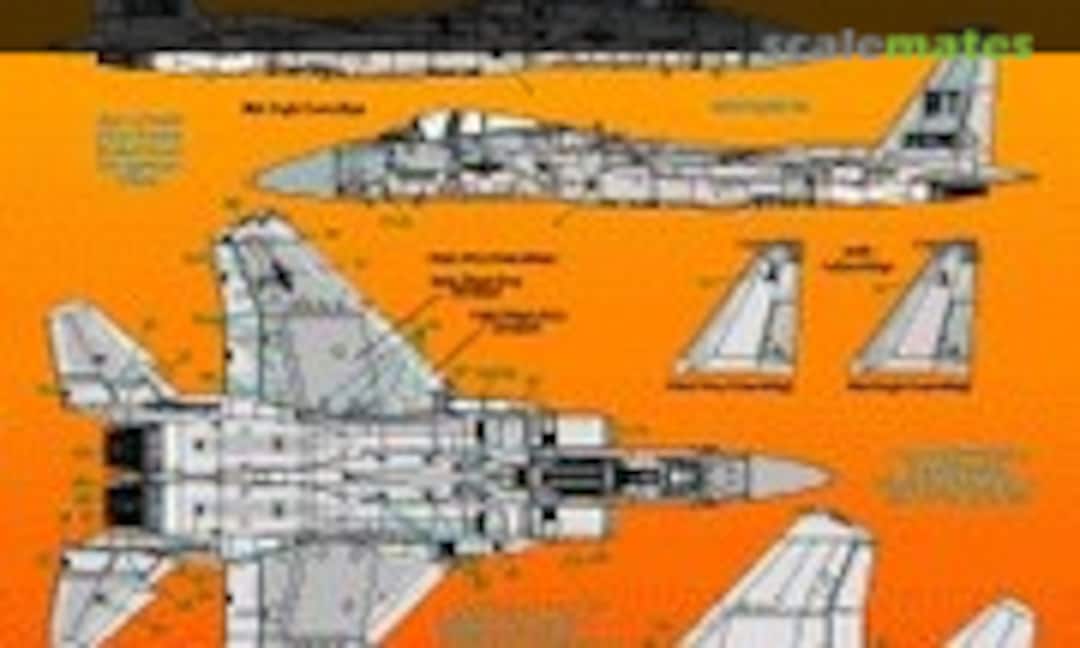 1:48 USAFE F-15C Spangdahlem/ Bitburg (Astra Decals ASD-4802) ASD-4802