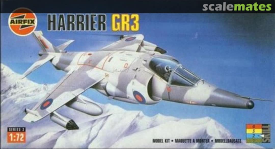 Boxart Harrier GR3 02072 Airfix Boxart Harrier GR3 02072 Airfix