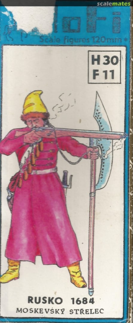 Boxart Russian Militiaman 1684 HF 3101 HOFI Intermodel Boxart Russian Militiaman 1684 HF 3101 HOFI Intermodel