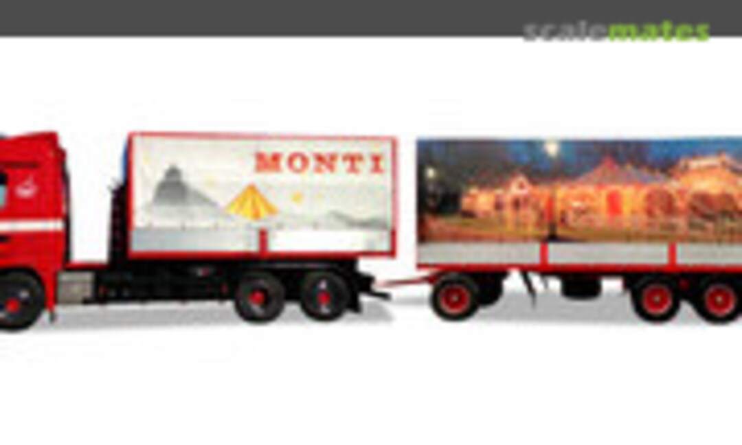 MB Actros 08 Hängerzug Circus Monti (CH) (Herpa 914314)