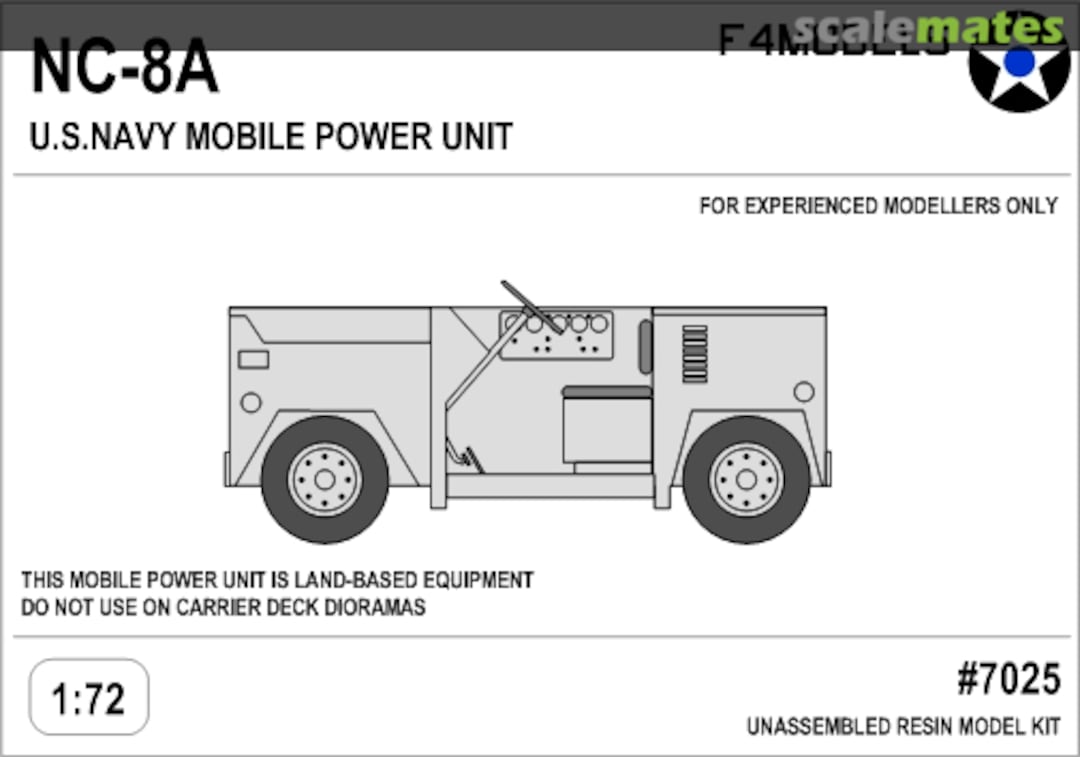 Boxart NC-8A Mobile Power Unit 7025 F4Models Boxart NC-8A Mobile Power Unit 7025 F4Models