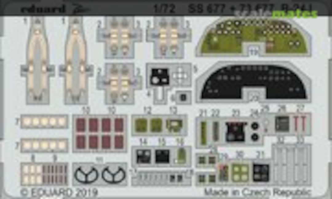 1:72 B-24J interior (Eduard 73677) 73677