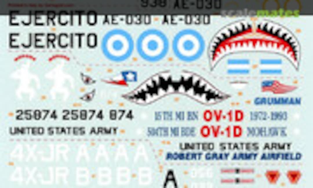 1:48 OV-1 Mohawk (IsraDecal Studio IAF-50)