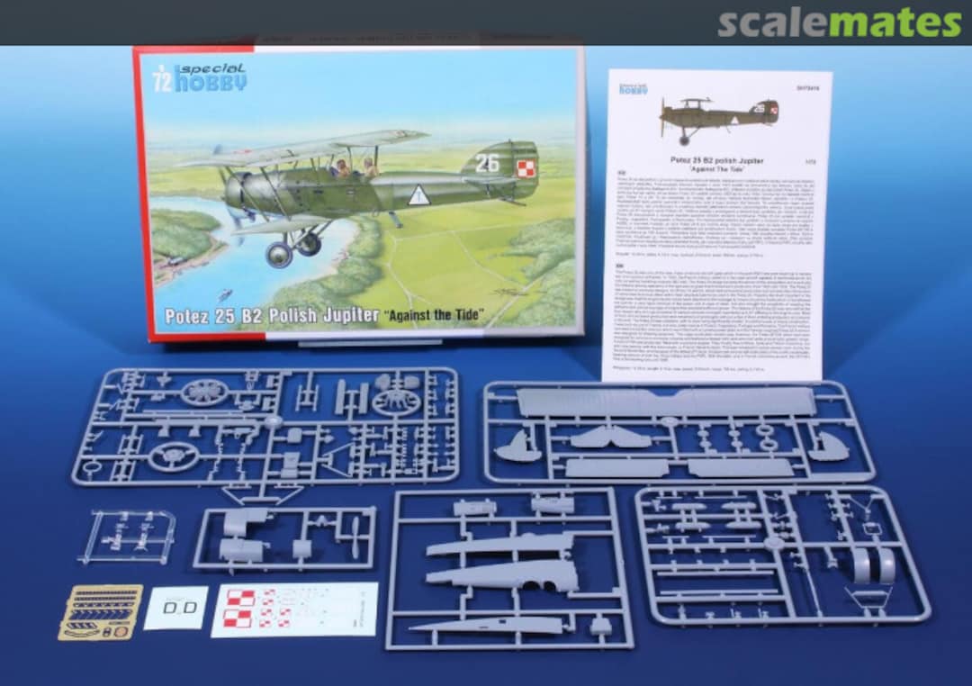 Contents Potez 25 B2 Polish Jupiter SH72416 Special Hobby Contents Potez 25 B2 Polish Jupiter SH72416 Special Hobby