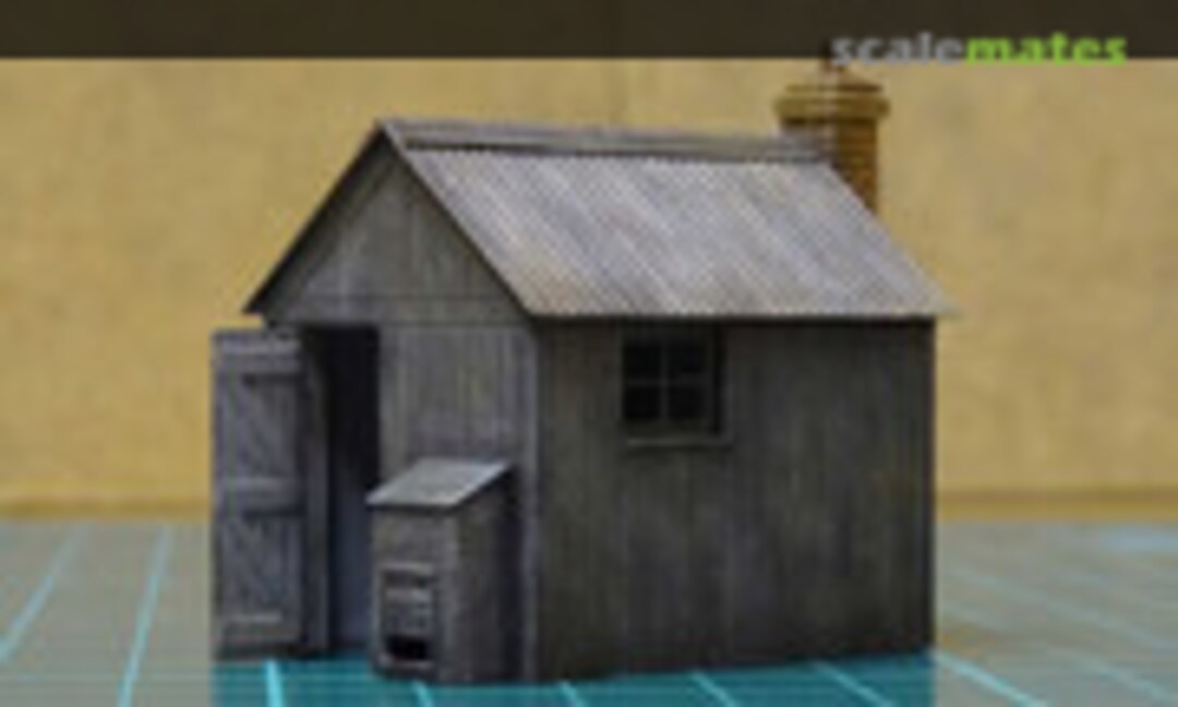 1:76 D2 Platelayers Hut (Severn Models D2) D2