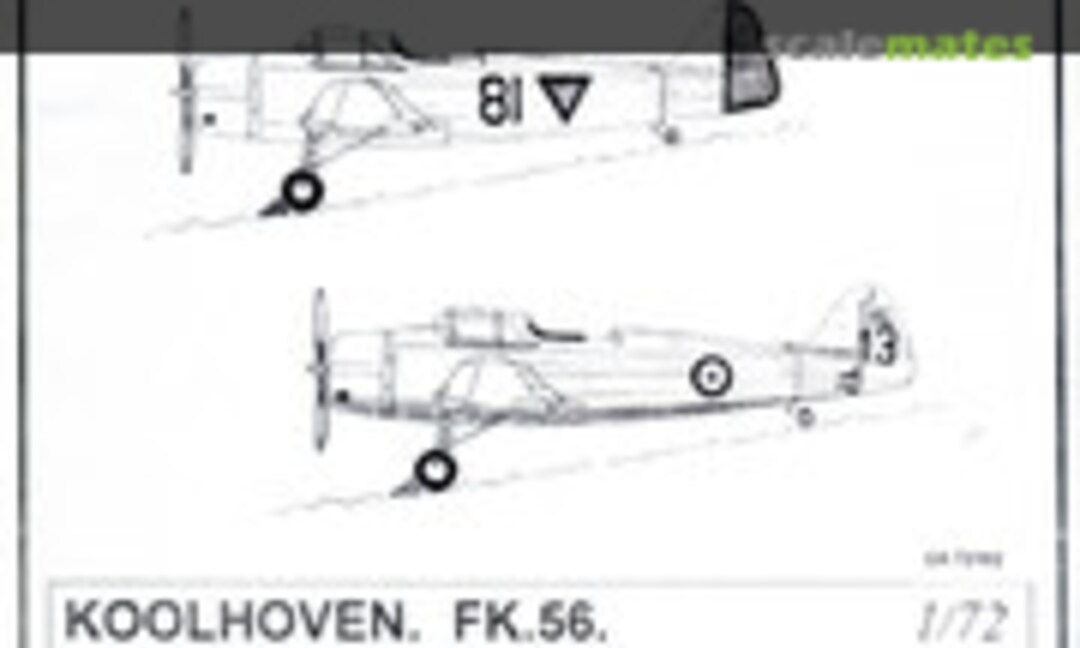 1:72 Koolhoven FK.56 (Dujin DA 72162) DA 72162