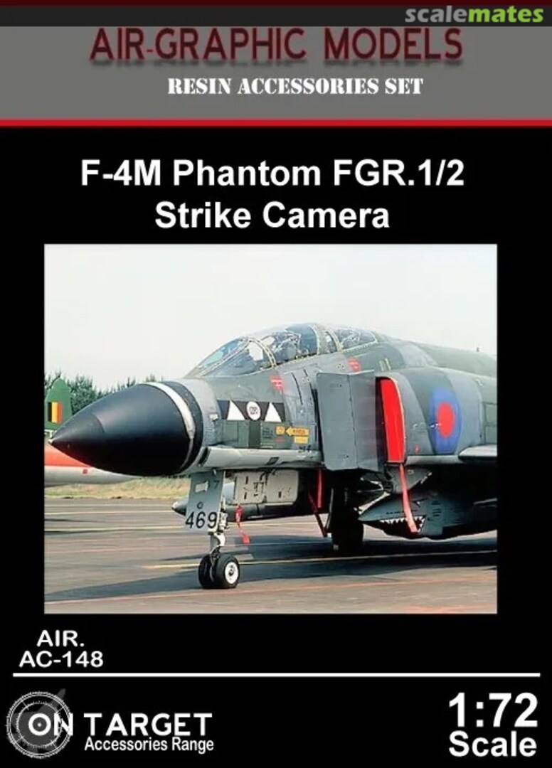 Boxart F-4M Phantom FGR1/2 Strike Camera AIR.AC-148 Air-Graphics Models