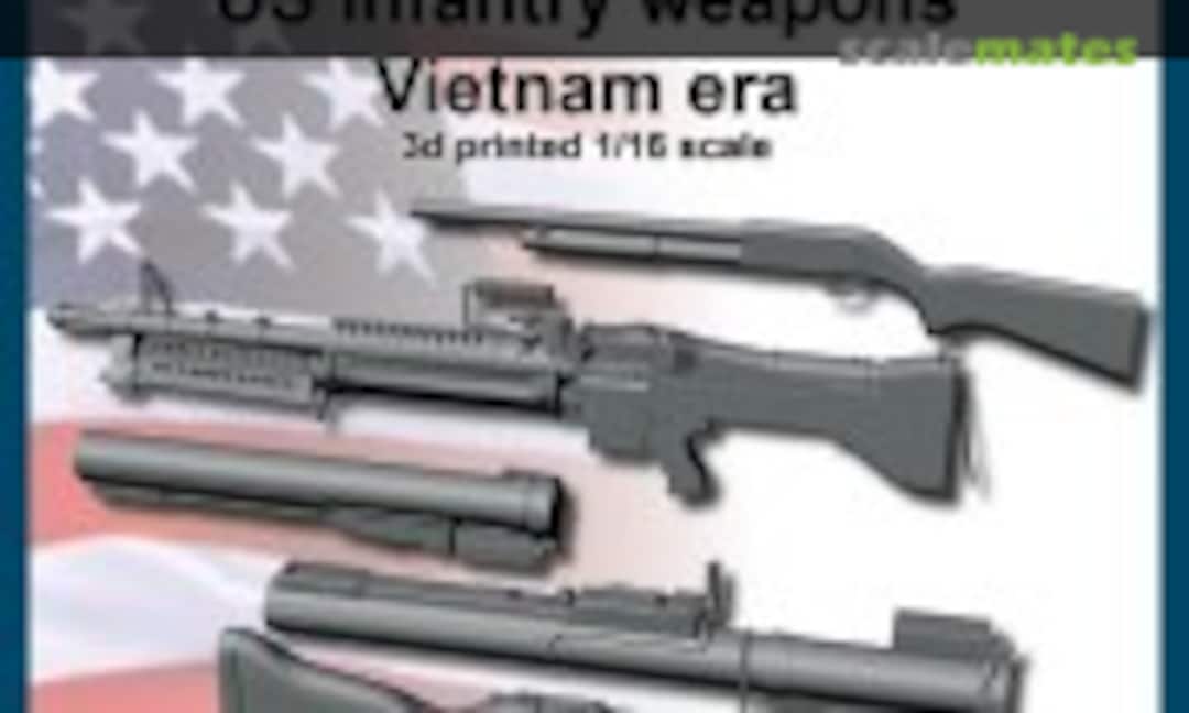 1:16 US infantry weapons Vietnam era (FC Model Trend 16540) 16540