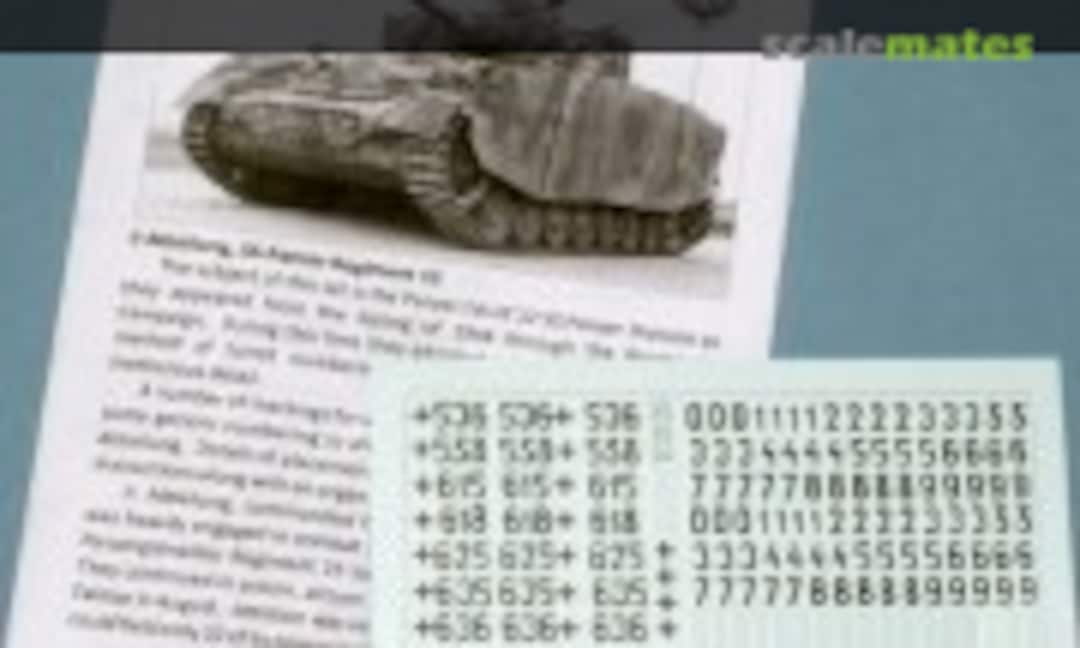 1:76 II Abteilung, SS Panzer Regt 12 (Dan Taylor Modelworks DTM-T-76028) DTM-T-76028