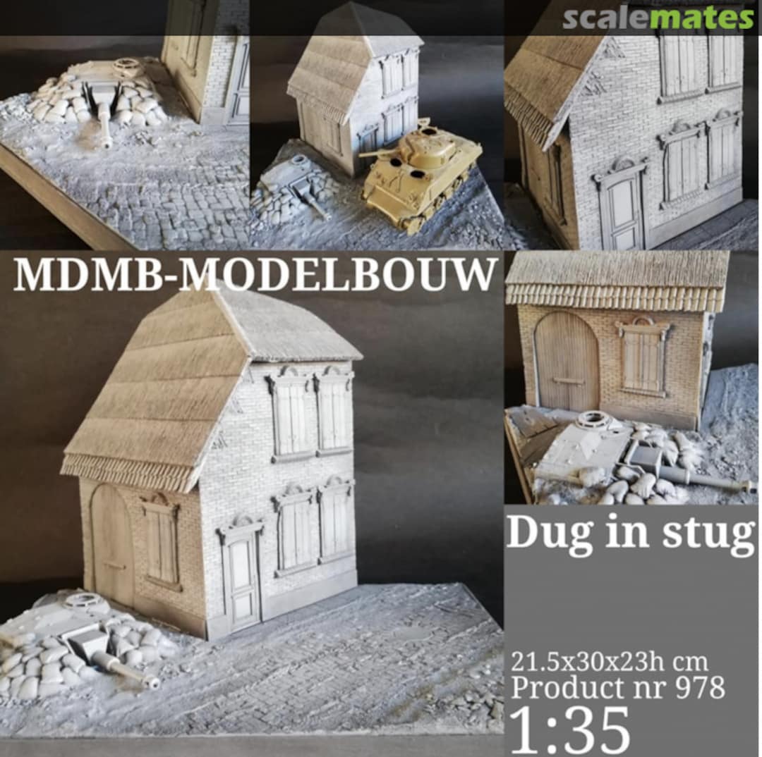 Boxart Dug in StuG 978 MDMB Modelbouw Boxart Dug in StuG 978 MDMB Modelbouw