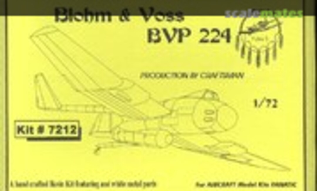 1:72 Blohm & Voss BVP 224 (POMK 7212) 7212
