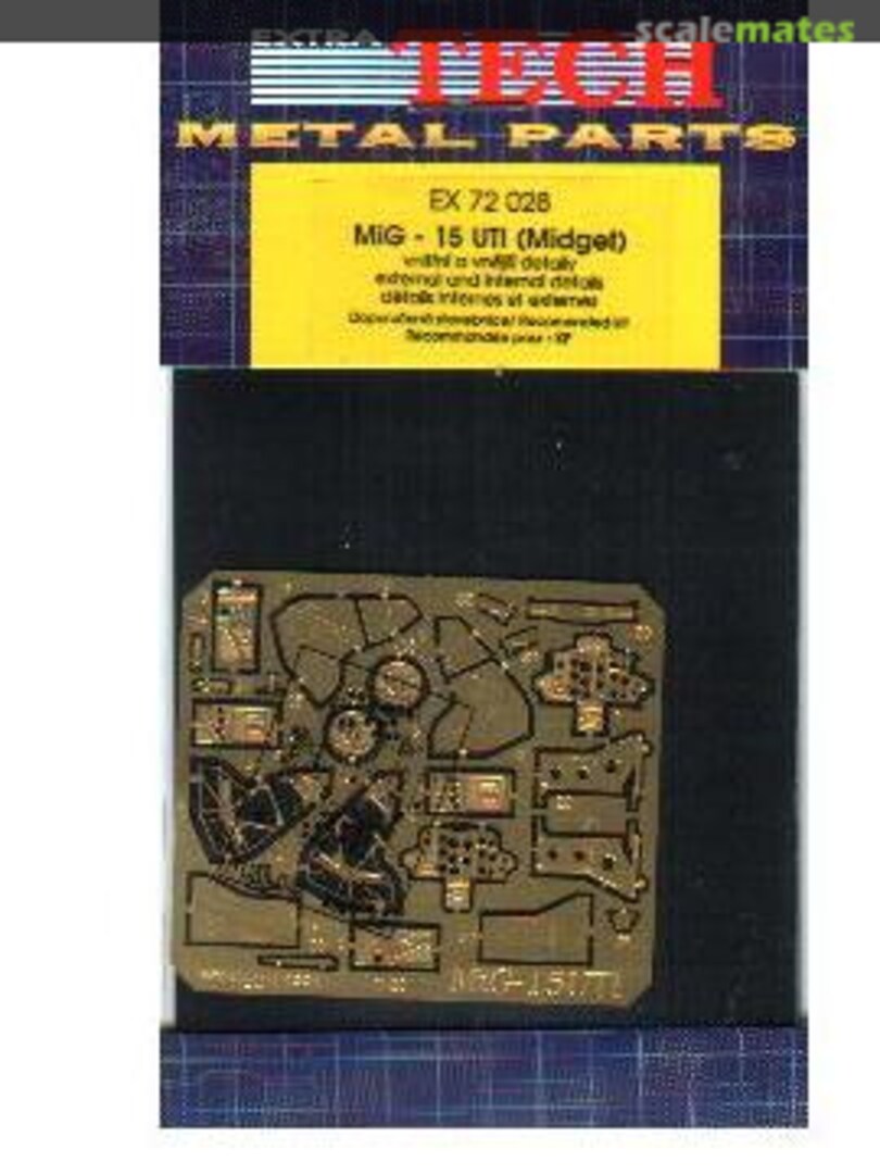 Boxart MiG-15 UTI Midget EX 72028 Extratech Boxart MiG-15 UTI Midget EX 72028 Extratech