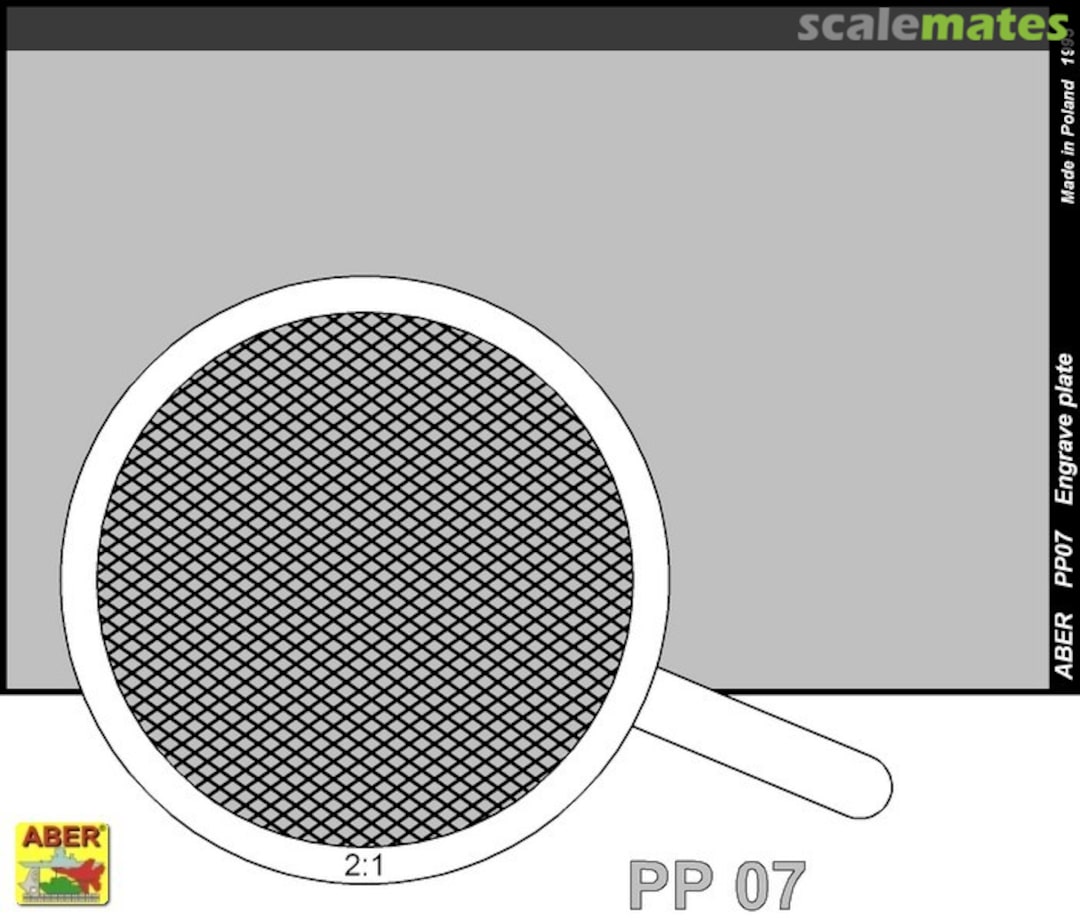 Contents Engrave Plate (88 x 57mm) - Pattern 07 PP07 Aber Contents Engrave Plate (88 x 57mm) - Pattern 07 PP07 Aber