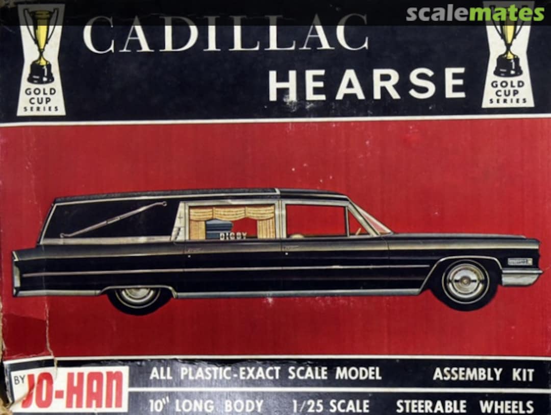 Boxart Cadillac Hearse GC-600 Jo-Han Boxart Cadillac Hearse GC-600 Jo-Han