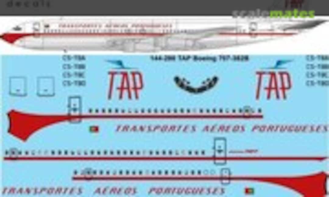 1:144 TAP Boeing 707-382B (26 Decals 144-280)