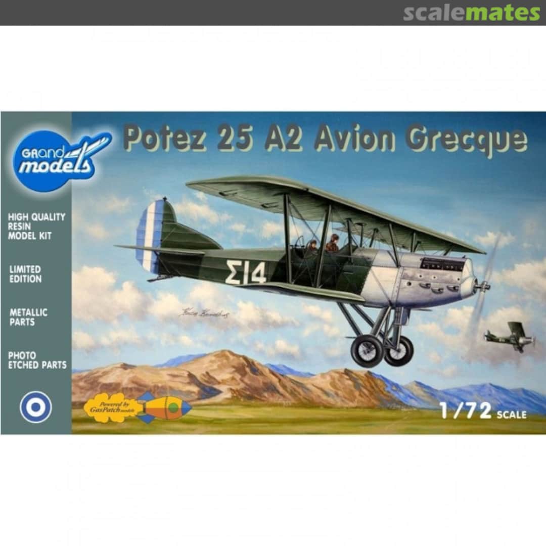 Boxart Potez 25 A2 GM 72006 Grand Models Boxart Potez 25 A2 GM 72006 Grand Models