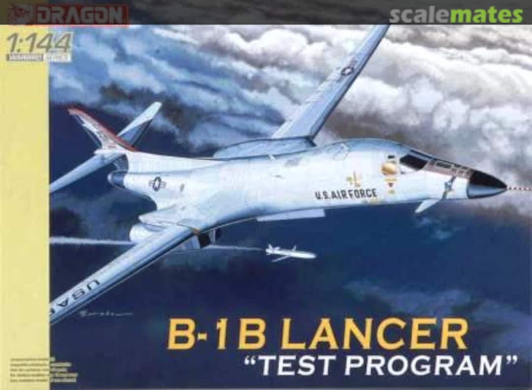 Boxart B-1B Lancer "Test Program" 4613 Dragon