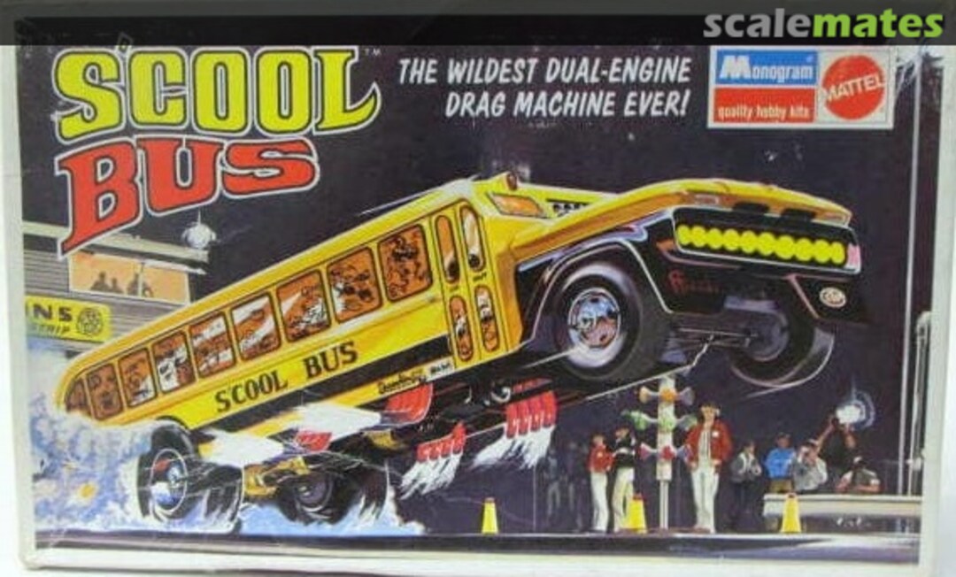 Boxart S'cool Bus 6781 Monogram/Mattel Boxart S'cool Bus 6781 Monogram/Mattel