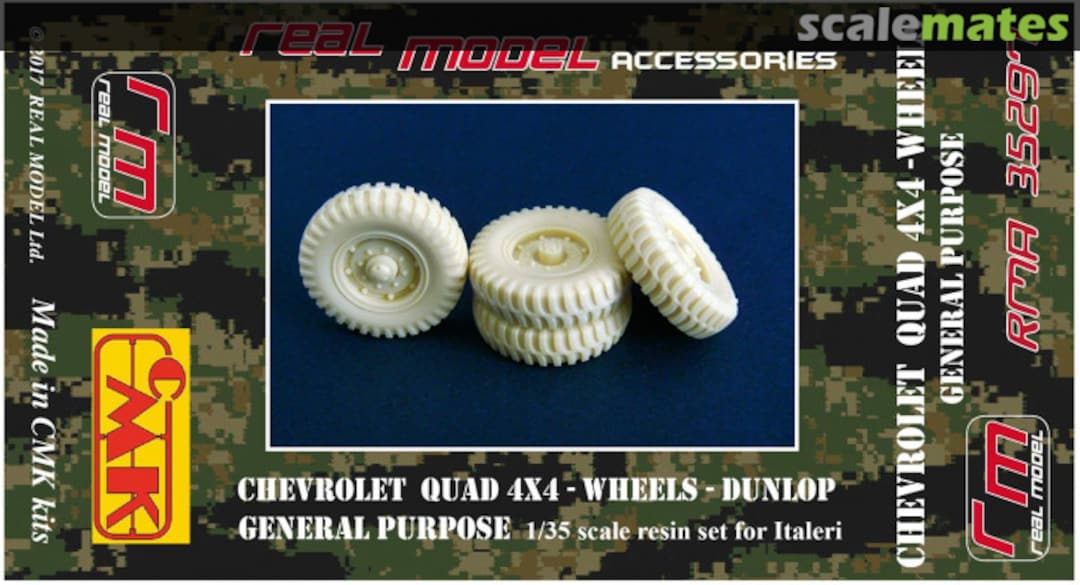 Boxart Chevrolet Quad 4X4 Wheels Dunlop General Purpose RM35297 Real Model Boxart Chevrolet Quad 4X4 Wheels Dunlop General Purpose RM35297 Real Model