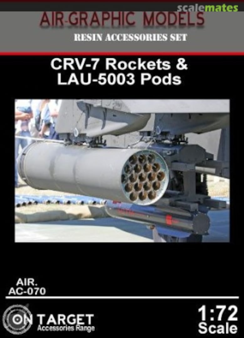 Boxart CRV-7 Rockets & LAU-5003 Pods AIR.AC-070 Air-Graphics Models Boxart CRV-7 Rockets & LAU-5003 Pods AIR.AC-070 Air-Graphics Models
