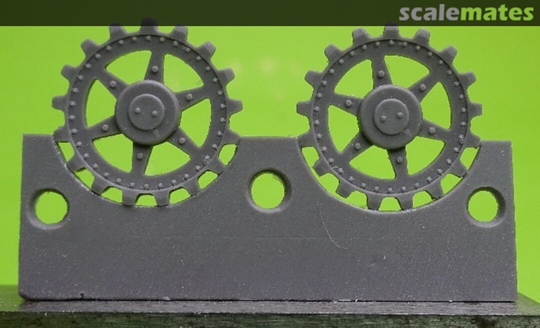 Boxart Sprockets for Pz.V Panther, 17 tooth type 3 S72266 OKB Grigorov Boxart Sprockets for Pz.V Panther, 17 tooth type 3 S72266 OKB Grigorov