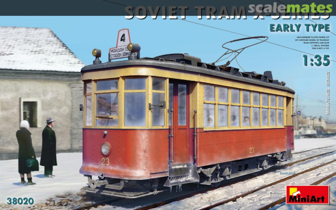 Boxart Tram X-Series 38020 MiniArt
